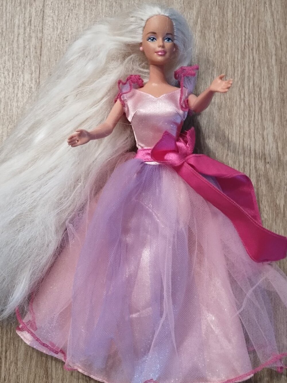 Barbie in Pink Gown and long Hair